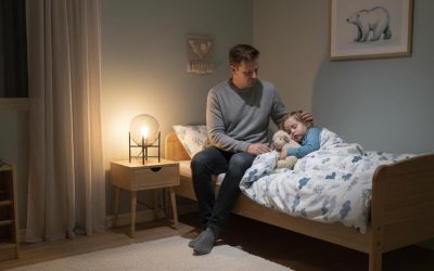 Tankemylder hos børn – sådan hjælper du dem til ro ved sengetid